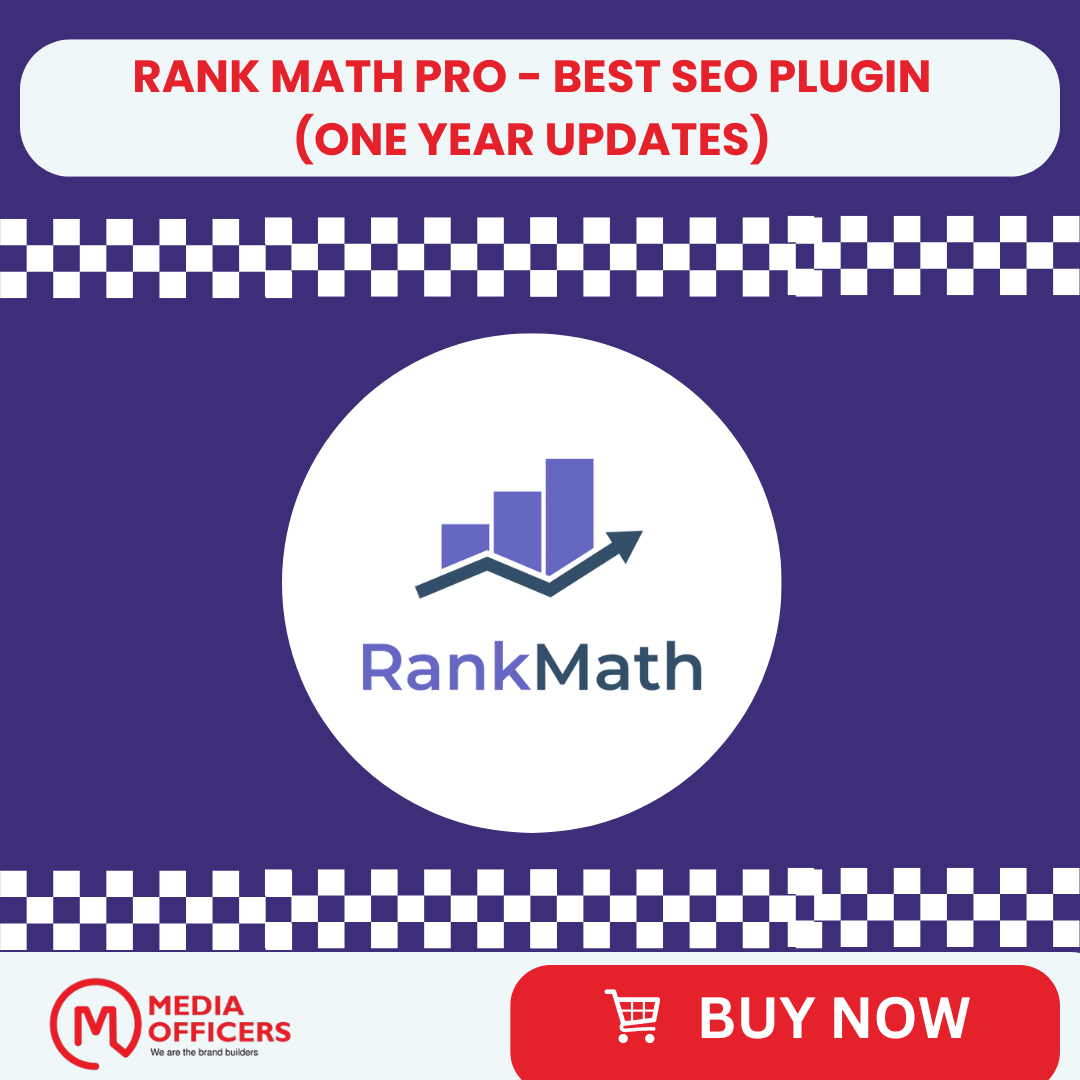 Rank Math Pro – Official SEO Plugin License (1 Year Updates)