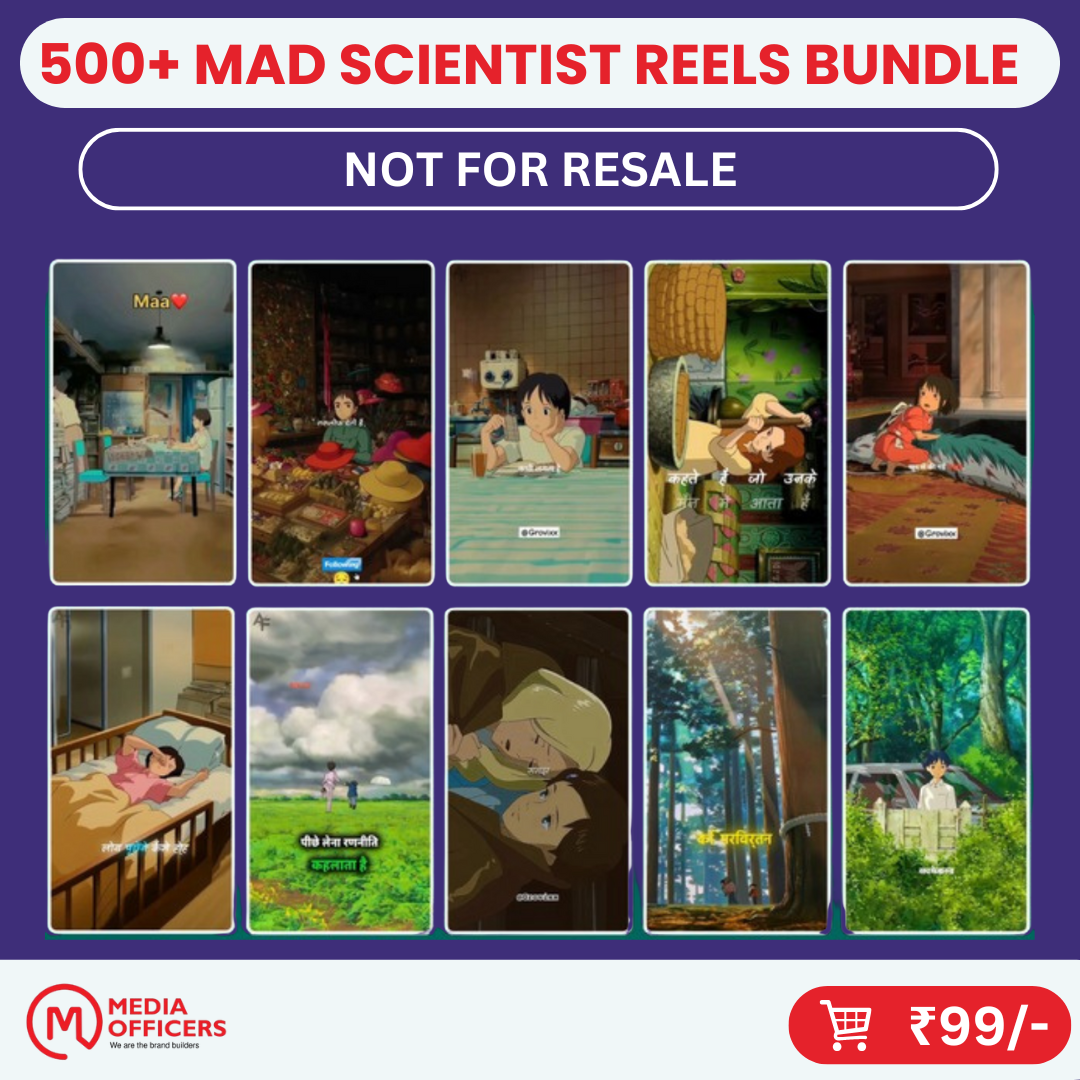 500+ Mad Scientist Reels Mega Bundle