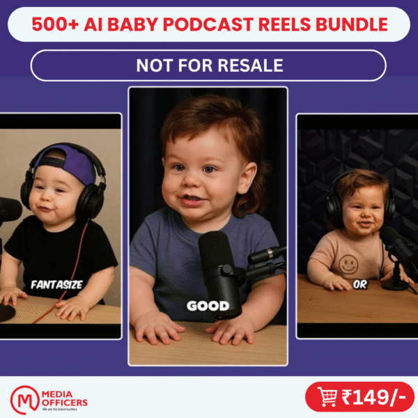 Ai Baby Podcast Reels Bundle