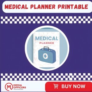Medical Planner Printable