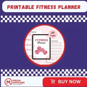 Take control of your fitness journey with this all-in-one Printable Fitness Planner — designed to help you stay consistent, motivated, and results-focused. Whether you're just starting out or already on your fitness path, this digital planner makes it easy to organize workouts, track progress, and build healthy habits that last. From weight loss to muscle gain and overall wellness, this planner keeps everything structured and simple so you can focus on what matters most — your results. What’s Inside: ✔️ Daily workout & exercise tracker ✔️ Weekly fitness goal planner ✔️ Meal planning & hydration log ✔️ Body measurements & progress tracker ✔️ Printable + digital use (iPad, tablet, or print) Why You’ll Love It: ✅ Clean, professional design for better focus & motivation ✅ Instant download — start using right away ✅ Fully editable, reusable & eco-friendly ✅ Perfect for beginners & fitness enthusiasts 🎁 Great for personal use or as a thoughtful gift for fitness lovers! Printable Fitness Planner